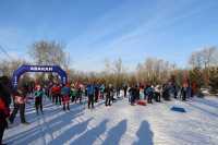 Лыжники республики отпраздновали открытие снежной трассы