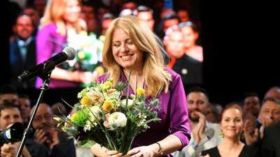 Адвокат Чапутова победила на выборах президента Словакии