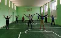 Сельские школьники занимаются в обновленных спортзалах