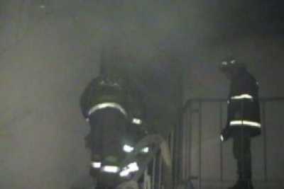 В Абакане потушили возгорание в подвале многоэтажки
