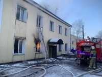 Двое погибших обнаружены утром на пожаре в Черногорске