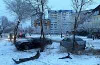 Стоявший на обочине пешеход стал жертвой автоаварии в Саяногорске
