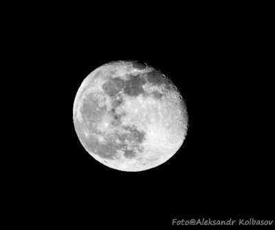 Фотограф газеты &quot;Хакасия&quot; поймал огромную луну в объектив камеры