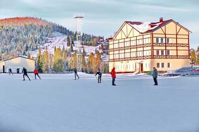 Российская лыжная сборная приехала в Хакасию на первый снег