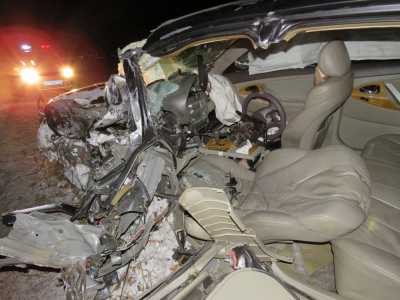 В автокатастрофе в Хакасии погиб водитель, травмированы шесть человек