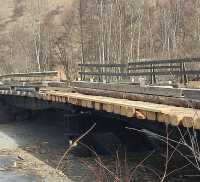 В Хакасии восстановили мост