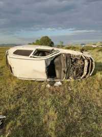В Хакасии опрокинулся Opel: пассажир погиб