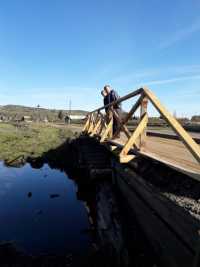 В Гайдаровске отремонтировали мост