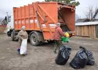 В посёлке Майна изменился график вывоза мусора