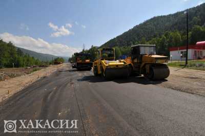 Реконструкция дороги в Таштыпском районе поможет сельским территориям Хакасии