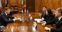 Глава Хакасии встретился с генеральным консулом Монголии в Кызыле