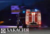 К эвакуации жителей привел пожар в хакасском селе