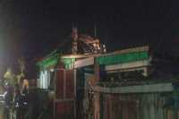 В Абакане из горящего жилого дома эвакуировались четыре человека