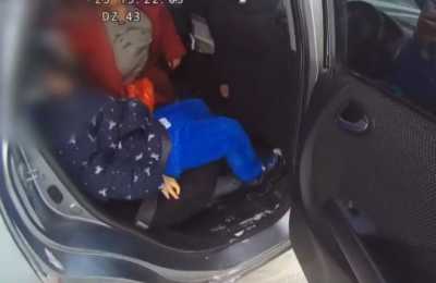 В Хакасии автополицейские помогли спасти шестилетнюю пассажирку