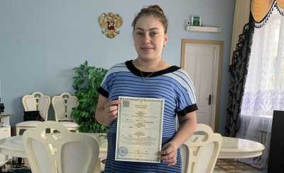 В Аскизском районе зарегистрирован юбилейный ребёнок