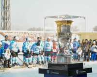 Главный трофей Континентальной хоккейной лиги - в столице Хакасии