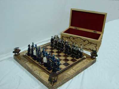 Шахматы и нарды делают осужденные в Хакасии