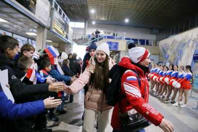 Олимпийские чемпионы-лыжники прибыли в Хакасию