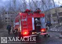 Утром в Саяногорске горели торговые павильоны