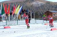 Спринт, классический стиль. Финишный рывок Савелия Коростелёва (Пермский край) к победе как рывок в спортивную элиту. 