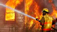 В Хакасии за выходные пожарные 4 раза тушили возгорания
