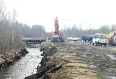 В Хакасии продолжается дноуглубление реки Туим ради безопасности жителей