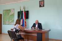Виктор Зимин конструктивно общается с жителями Таштыпского района