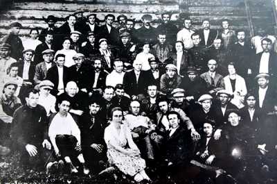Участники объединённого пленума Хакасского обкома и контрольной комиссии ВКП(б), июнь 1931 г. 
