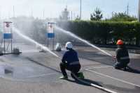 Оглашены итоги первенства Хакасии по пожарно-спасательному спорту