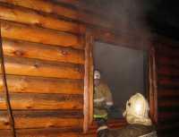 Времянка и частный дом горели в Хакасии