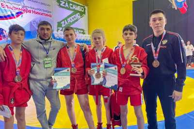 Самбисты из Хакасии показали высокие результаты на Всероссийских соревнованиях