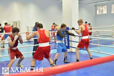 В центре «Тея» в Хакасии собрались боксеры из трех регионов Сибири