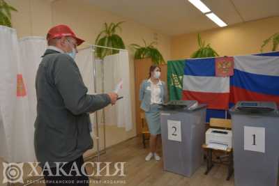 По данным экзитпола на выборах в Госдуму по одномандатному округу в Хакасии лидирует Валерий Старостин
