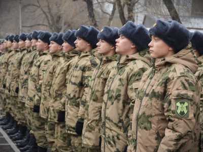 Одна из воинских частей Росгвардии пополнится новобранцами из Хакасии