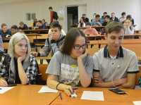 Студенты Хакасского технического института впервые писали этнографический диктант в родных стенах. 