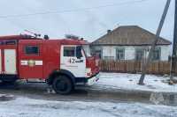 Жилой дом спасли пожарные в Аскизском районе