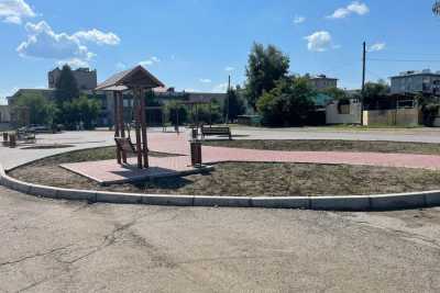 Центр села Подсинее благоустроили в рамках нацпроекта