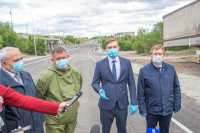 Глава Хакасии принял участие в открытии путепровода на трассе Абакан — Саяногорск
