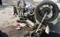 В Хакасии из-за лежащего столба погиб мотоциклист