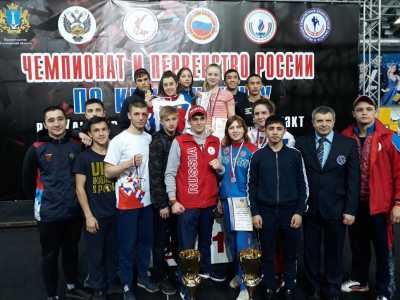 Кикбоксеры из Хакасии одержали несколько побед на российских соревнованиях