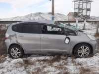 Honda Fit улетела с трассы в Хакасии