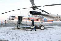 В Хакасии с начала года вертолётом санавиации доставили в больницы 15 человек
