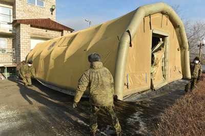 Здесь организован приёмный покой. 