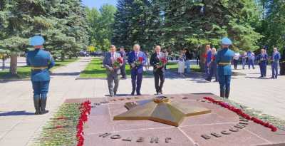 Жители Хакасии почтили память погибших в Великой Отечественной войне