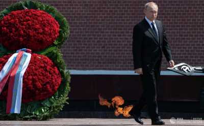 Поздравление Владимира Путина с Днем Победы