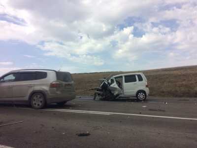 Заснувший водитель устроил смертельную аварию на трассе в Хакасии