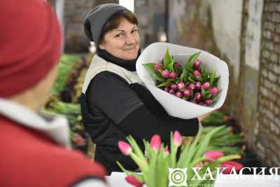 Черногорец вырастил около 100 тысяч тюльпанов к Международному женскому дню
