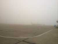 Туман в Абакане продолжает изменять время прибытия и отправления самолетов