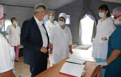 В Ширинском районе оборудовали инфекционное отделение для больных с коронавирусной инфекцией