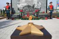В Абакане появился первый памятник героям СВО
